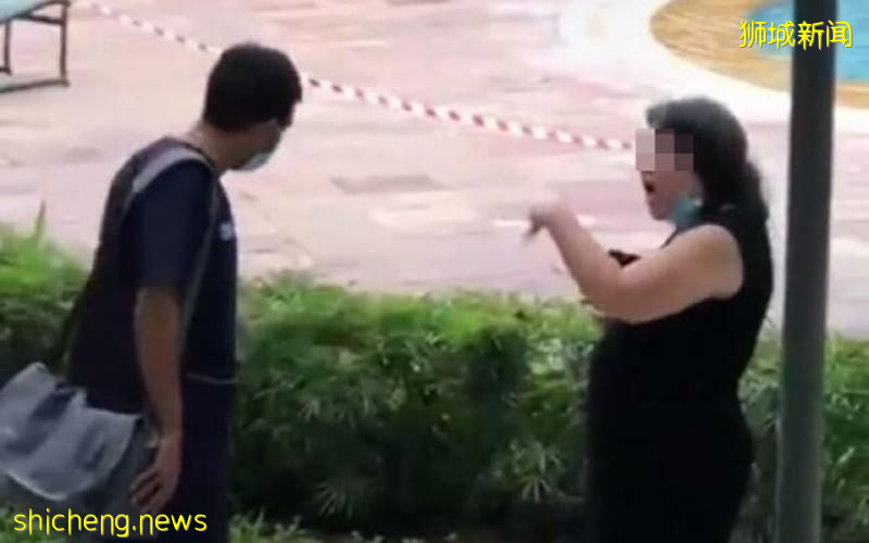 口罩没戴好  阿嫂不听劝发飙吼“滚”