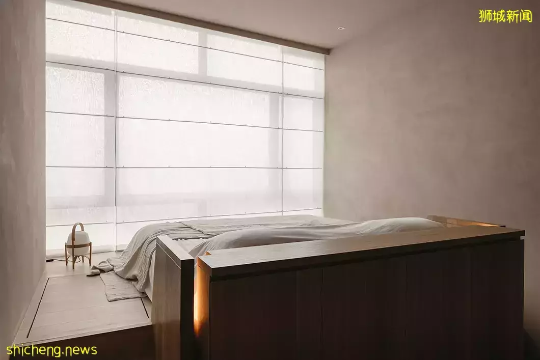 新加坡Soleil公寓，原木色帶來的禅意，​Monocot Studio