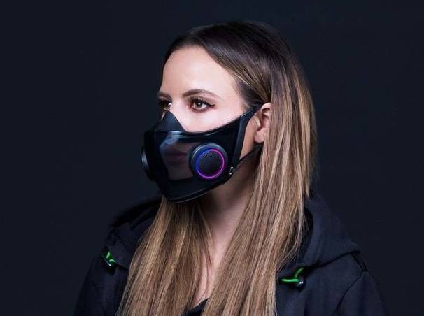 雷蛇发布N95透明超炫智能口罩,网友:公布价格让我死心