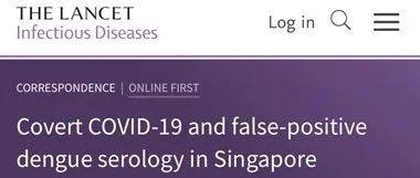 新加坡登革熱死亡病例創曆史記錄，竟有新冠患者被誤診爲登革熱
