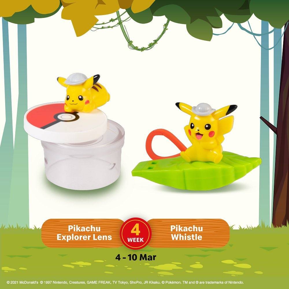 寶可夢X麥當勞夢幻聯動⚡兒童套餐送皮卡丘玩具😘2月11日
