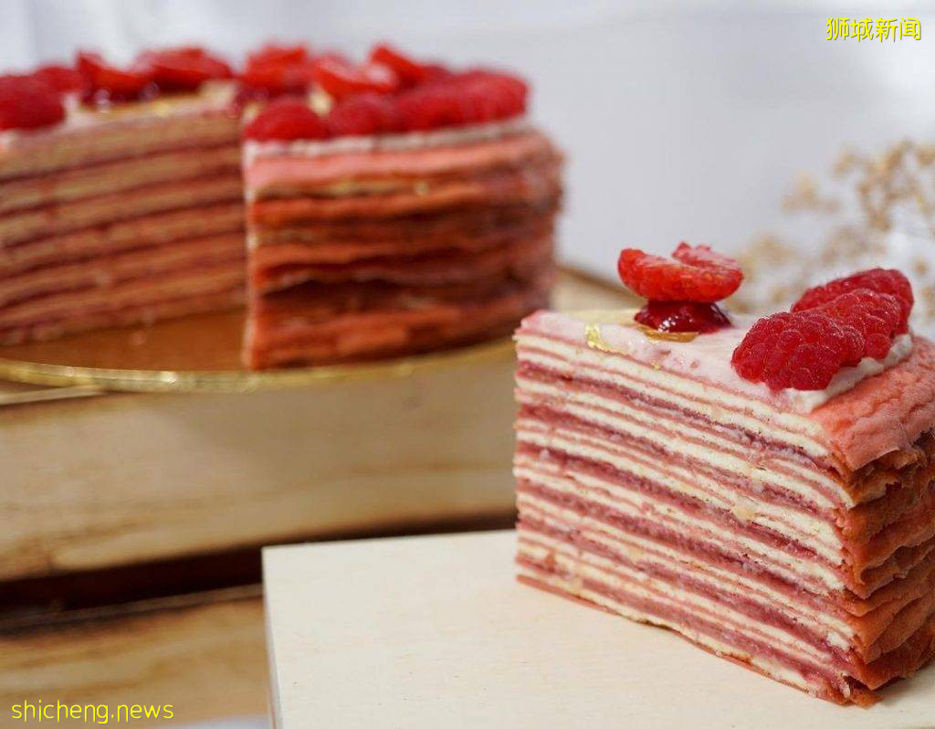 甜食时间到🔛盘点新加坡千层蛋糕😋柔韧饼皮+细腻奶油🍰层层叠加、好料层层