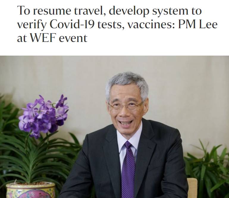 李顯龍：疫苗+檢測或可恢複國際旅遊！這21家診所可接種