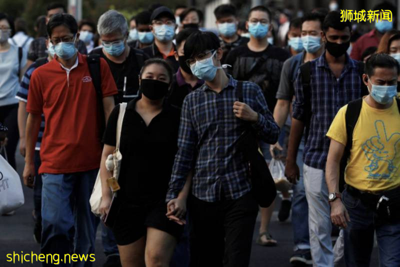 解封10天后,新加坡的办公区,街头,仍然没什么人