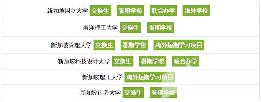 真的假的？新加坡大學海外交流機會竟這麽多