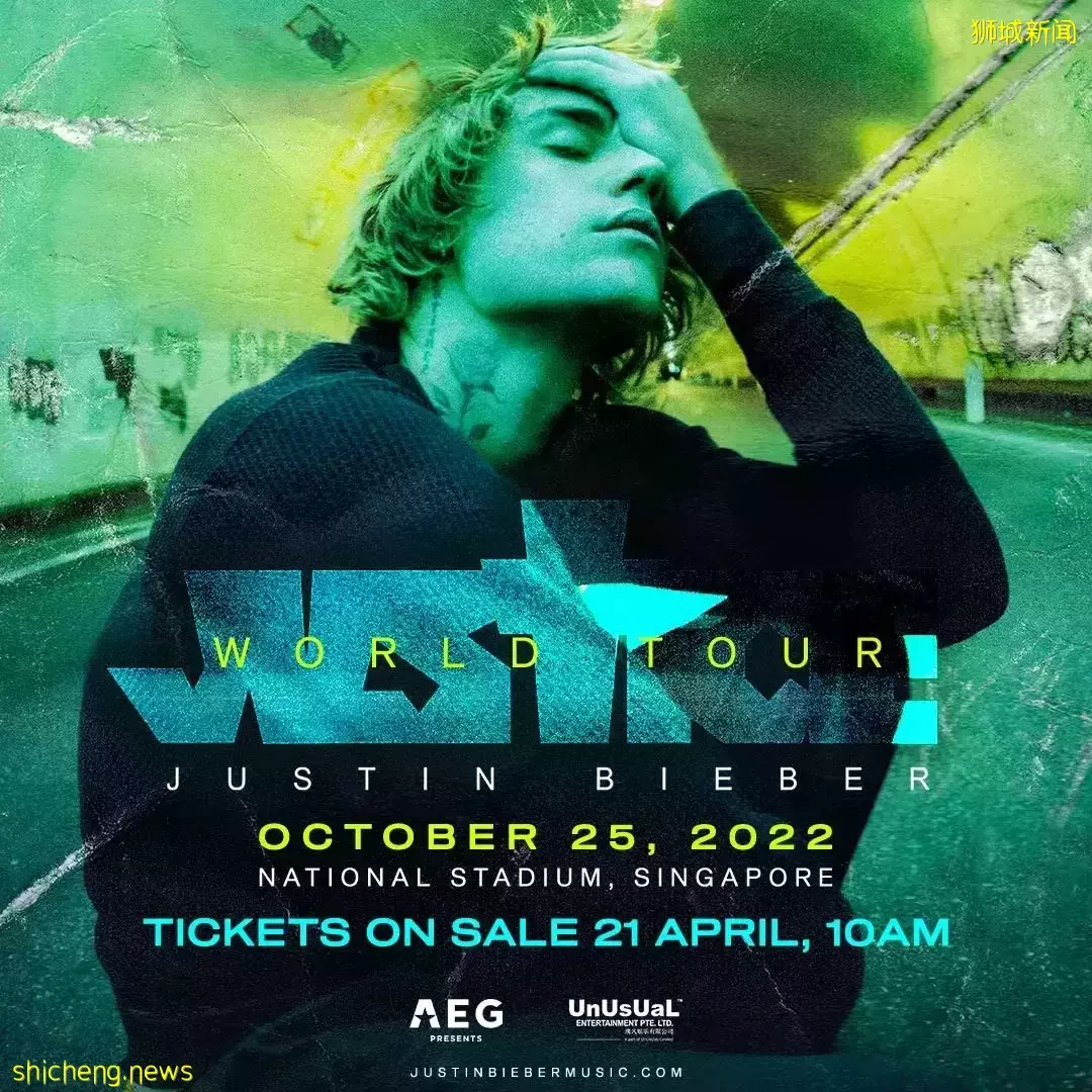 坡島2022下半年巨星雲集演唱會盤點！Justin Bieber、五月天、周傑倫等你來見面