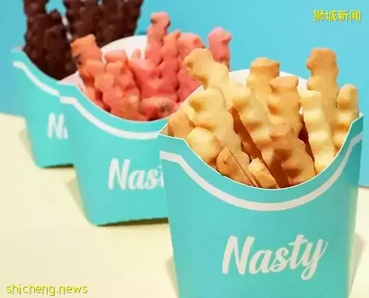 这不是薯条!Nasty Cookie限时推出薯条造型曲奇,搭配蘸酱,愚人节整蛊100%成功🤥