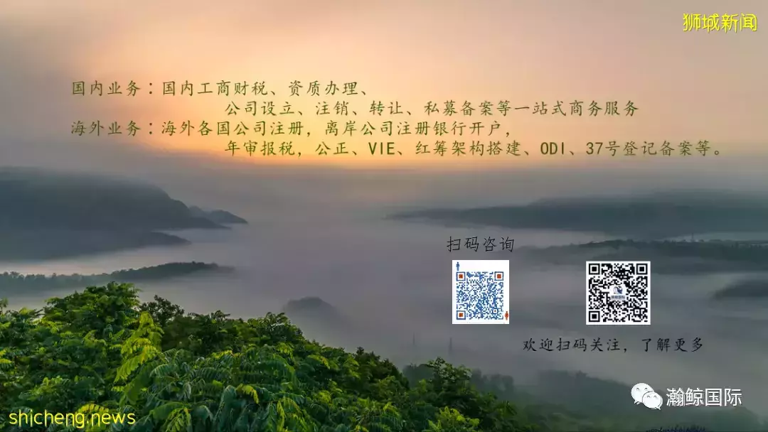 新加坡公司注冊相關說明(2022)