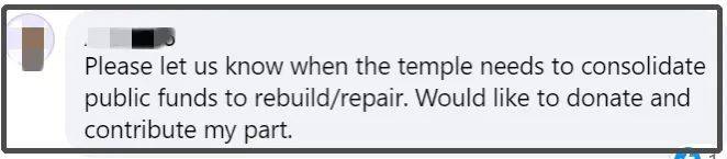 昨晚,新加坡三巴旺財神廟發生了大火,慘不忍睹