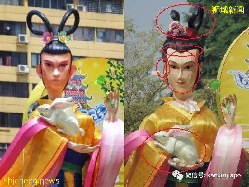 牛车水中秋灯饰剧透!这么多年终于见到正常版嫦娥了