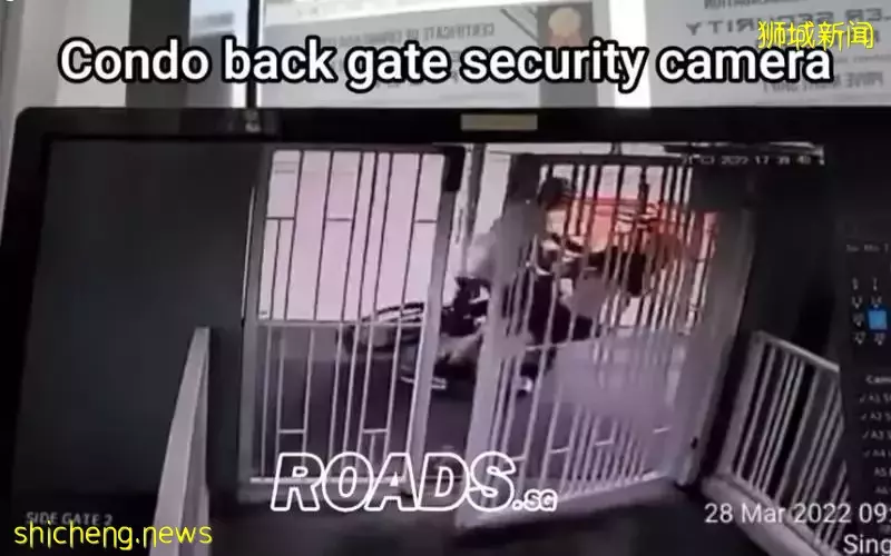 一脚踏出公寓门 女子遭飞速脚踏车撞昏