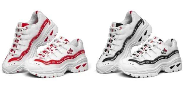 Skechers推出Hello Kitty联名款，Hello Kitty的小迷妹有福啦