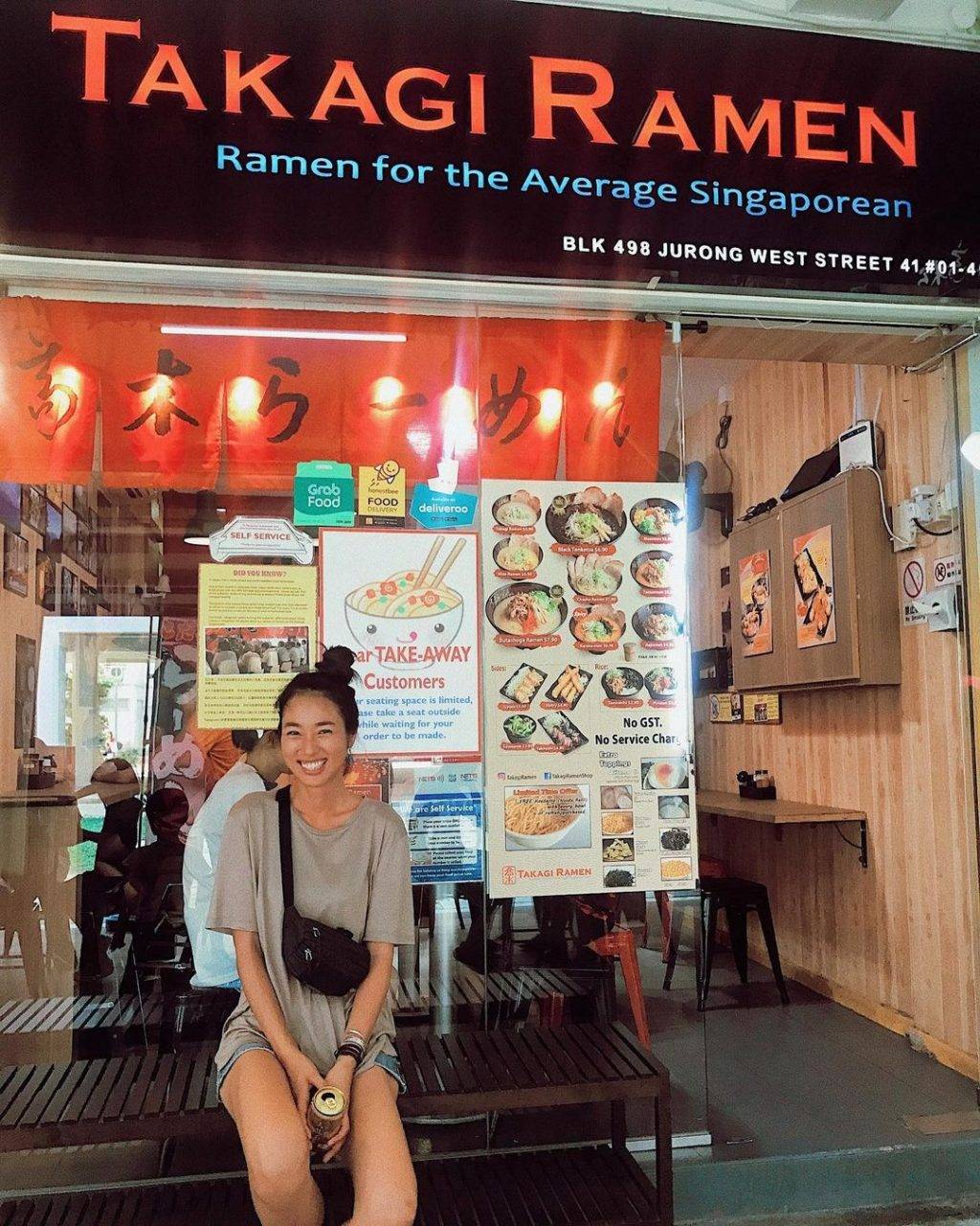 跨年夜後吃拉面🍜“Takagi Ramen”深夜食堂! 24小時無間斷營業,辣椒螃蟹+鹹蛋黃風味拉面