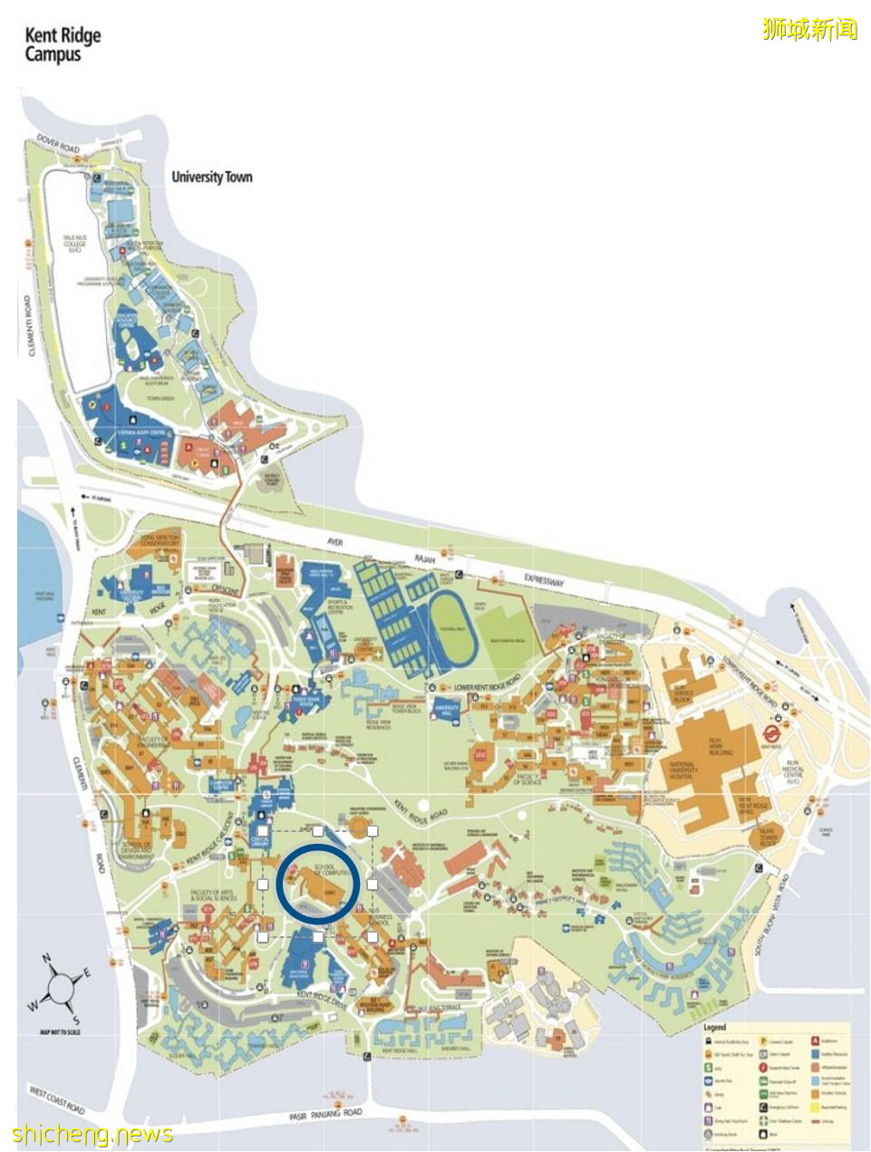 国大地图 一文掌握NUS校园分布
