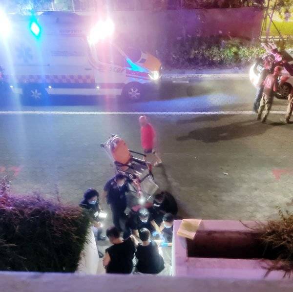 多人合救才趕走 野性大發 野豬咬傷人