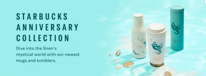 美到炸裂!海妖、月光兔,新加坡星巴克推出2個新款系列杯