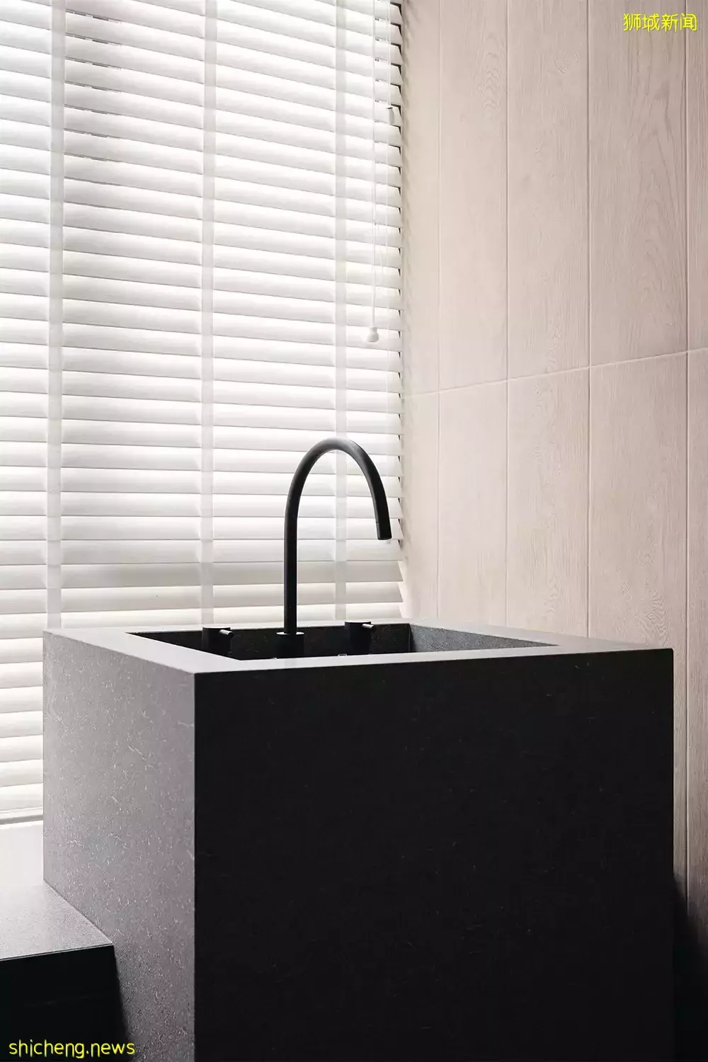 新加坡Soleil公寓，原木色帶來的禅意，​Monocot Studio