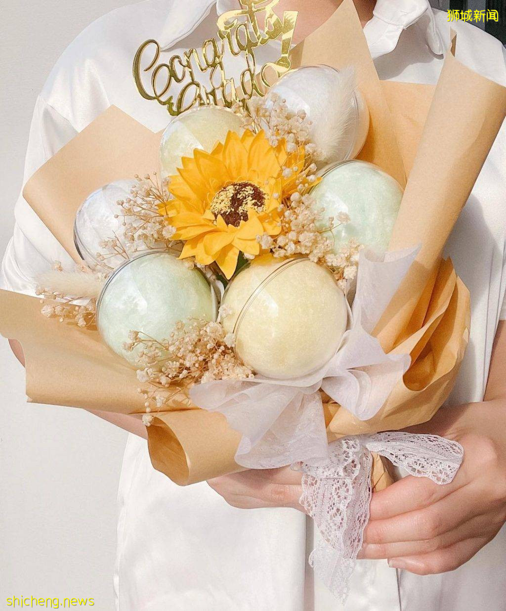 可以吃的花花！本地首家棉花糖花束“Cotton Dreams”💐夢幻浪漫，少女心大噴發💖