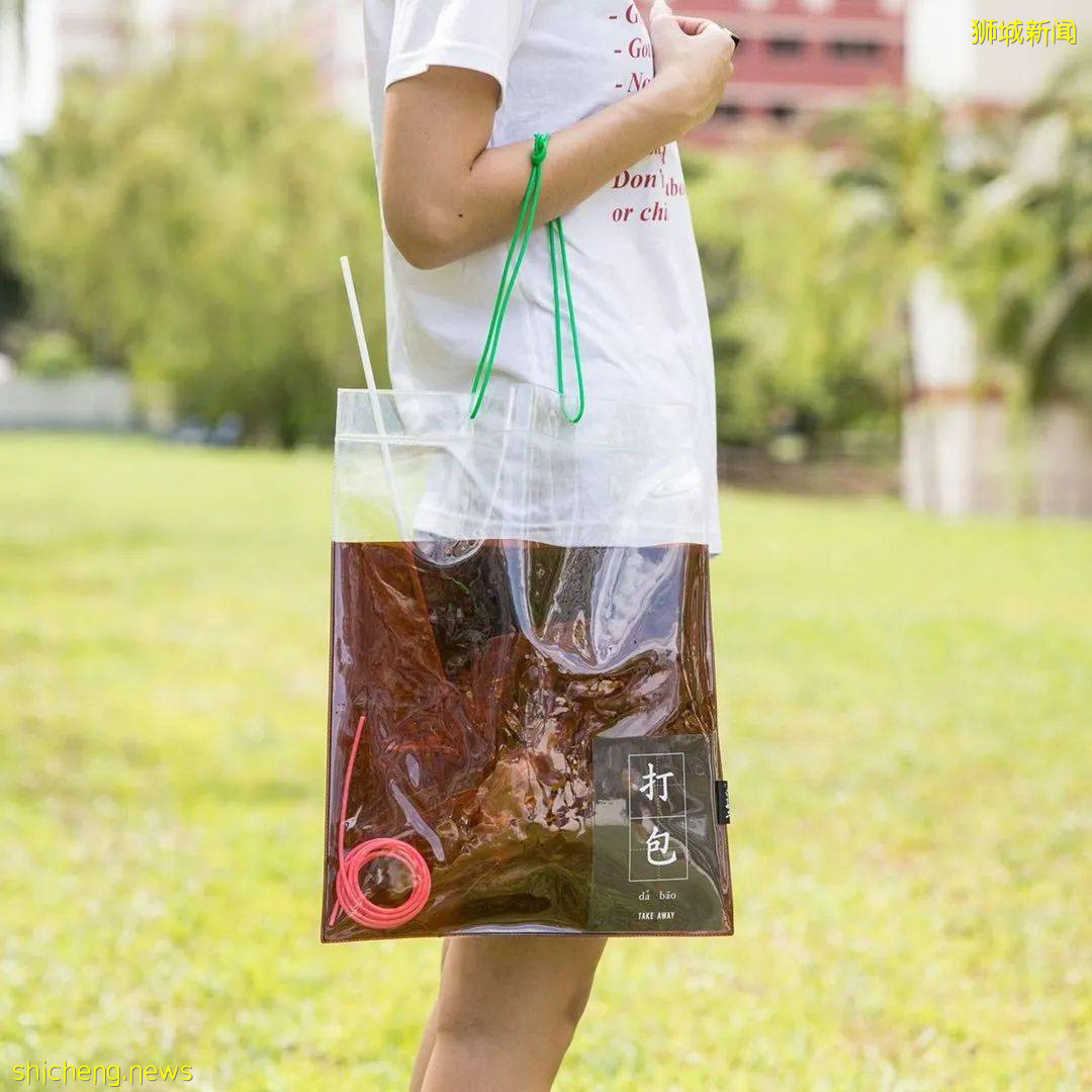 在新加坡,没有一个塑料袋逃的出被咖啡打包的命运