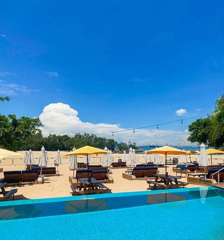 陽光、海浪、沙灘、椰樹,來這些獅城海灘Club/Bar一站式打卡