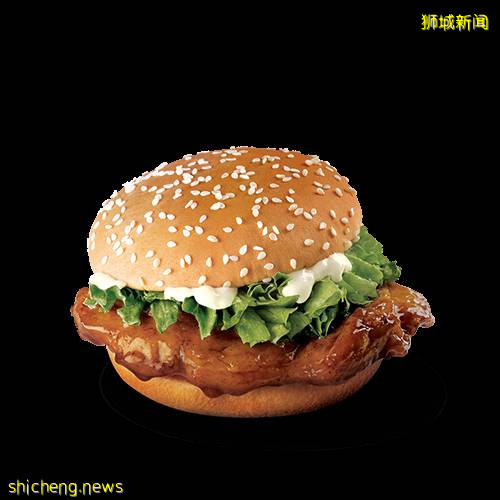 广受欢迎的Samurai Burger回归✨麦当劳日本武士汉堡+海苔摇摇薯条🍟9月30日全岛售卖