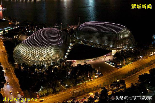 新加坡最具现代特色建筑——滨海艺术中心