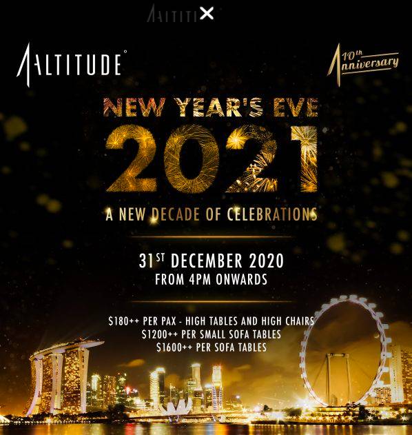 跨年去哪兒？來新加坡這幾家skybar, 360°俯瞰超級無敵夜景