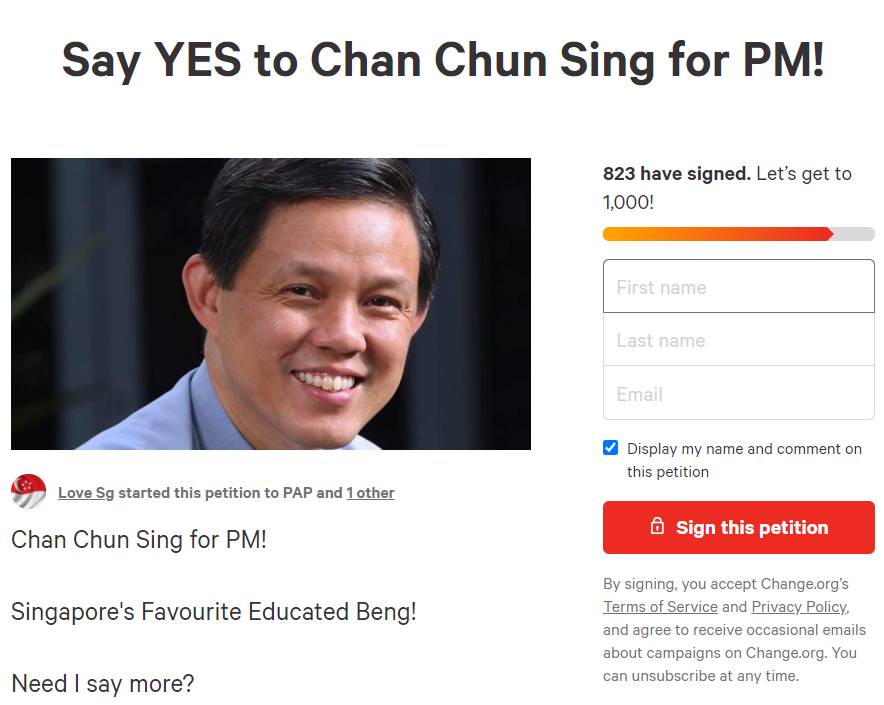 陈振声最有可能成总理接班人?新加坡网上支持者VS反对者吵起来了