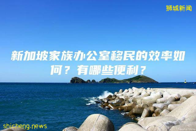 新加坡家族办公室移民的效率如何？有哪些便利