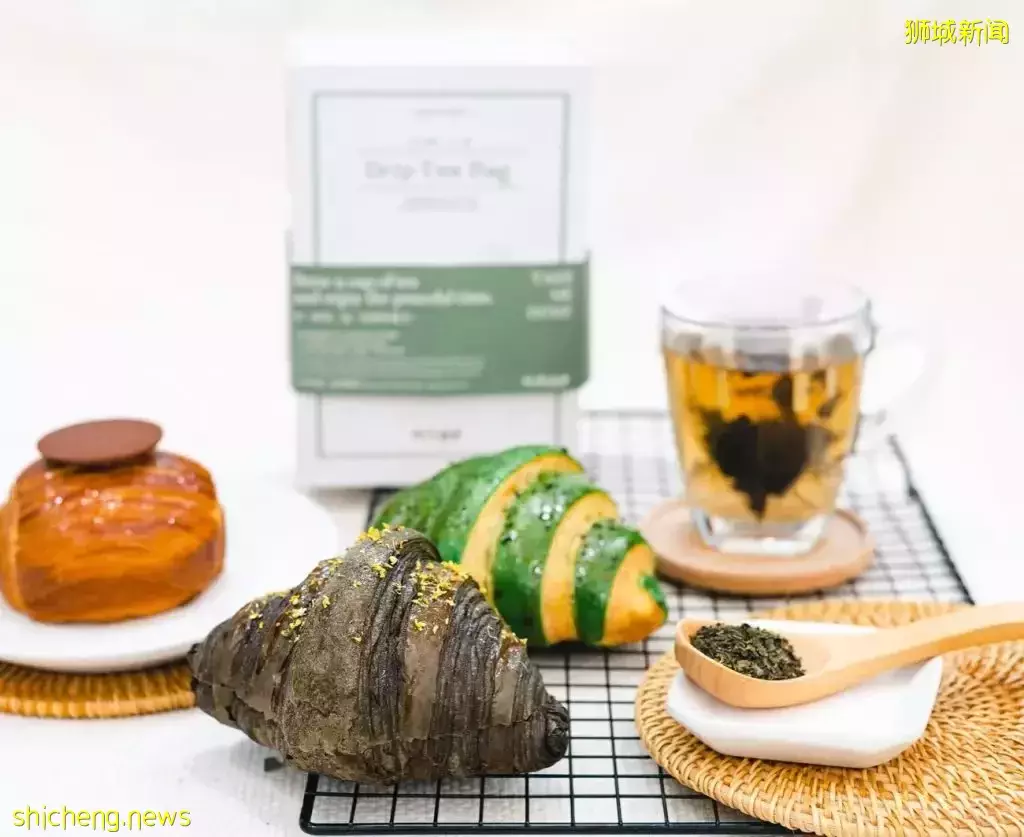Brotherbird和吃茶三千创意合作!打造茶饮可颂🥐一盒六种口味,4月1日起可买到