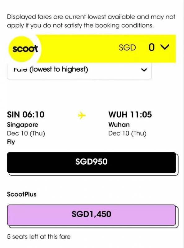 從新加坡回中國有望免隔離？！機票大幅降價！網友嗨翻天：回家過年