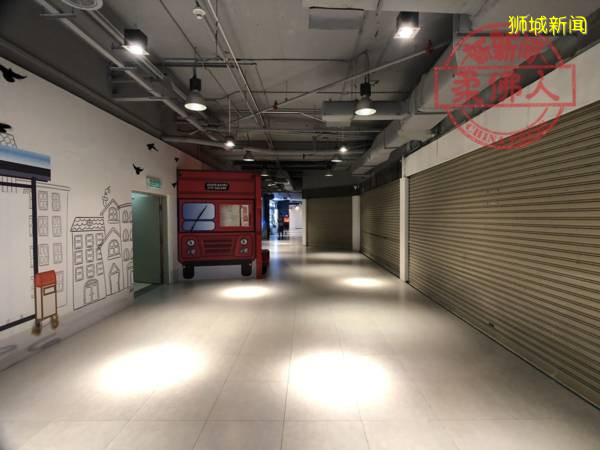 少了越堤族 獅城客 新山廣場冷清到嚇人