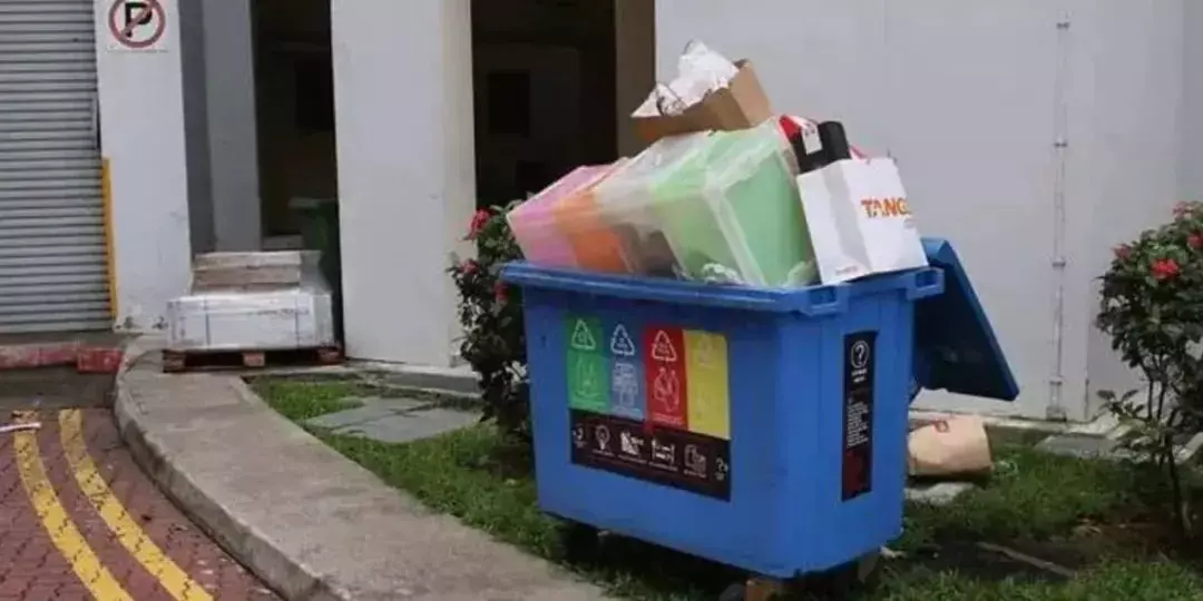 新加坡大力促进垃圾回收，将免费给每个家庭发送垃圾桶