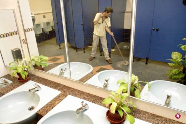 厕所清洁工基本薪金将增加 比一般清洁工多630令吉