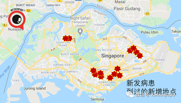 确诊病患曾到访14个地点，包括乌节路ION、有间面馆、淡滨尼广场