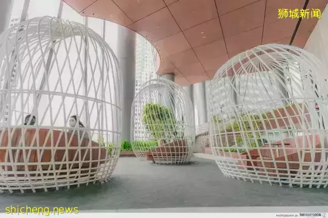CapitaSpring大楼新加坡最新地标竣工,空中花园开放参观