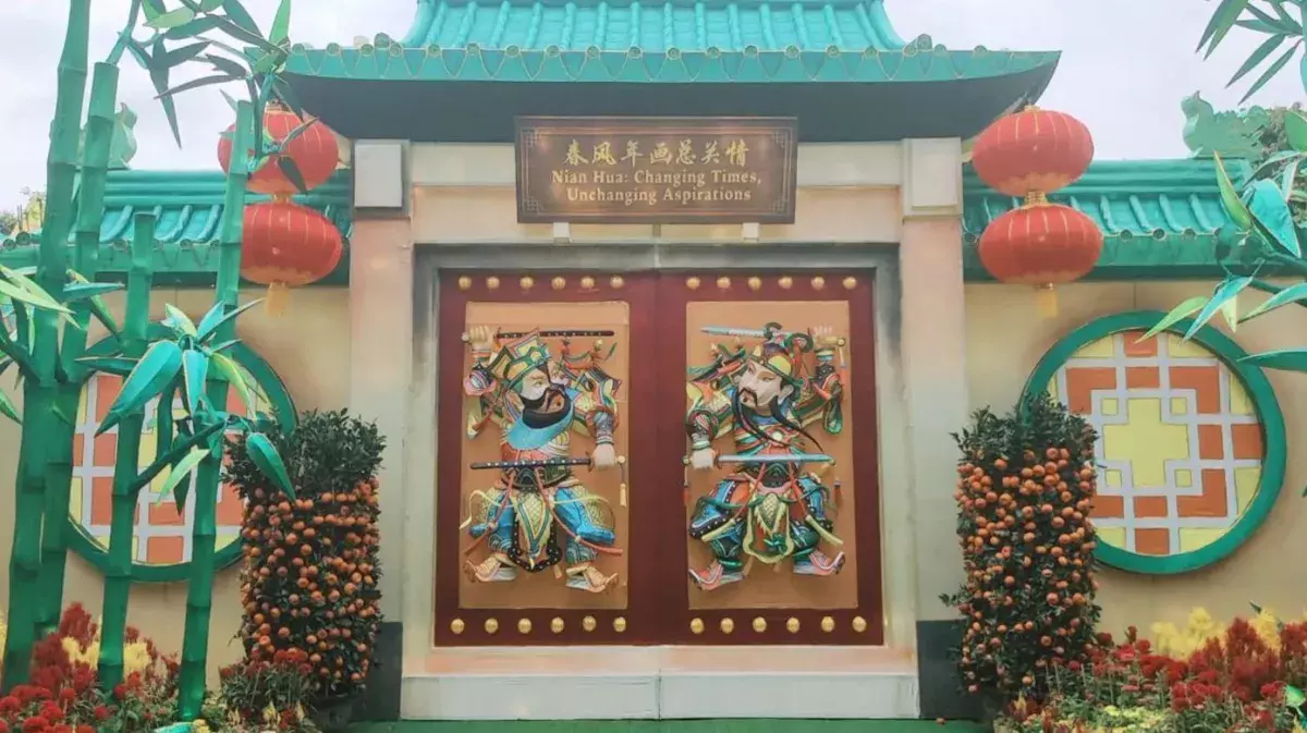 春到河畔年畫特展 神明吉祥圖案盡顯華族風采