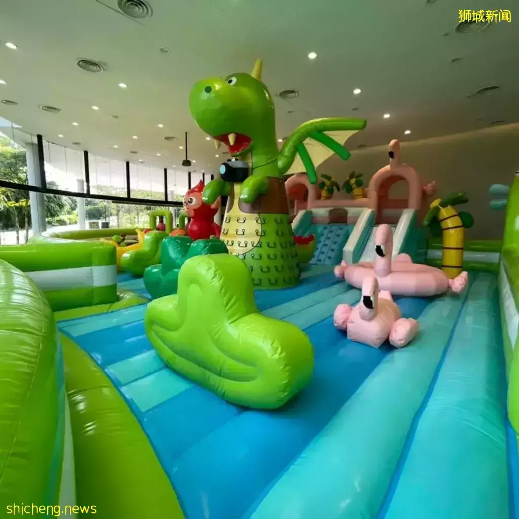 Kiztopia充气城堡登陆滨海湾花园!8大主题区:迷宫、海洋球池、障碍训练场✨爸妈快带娃来玩