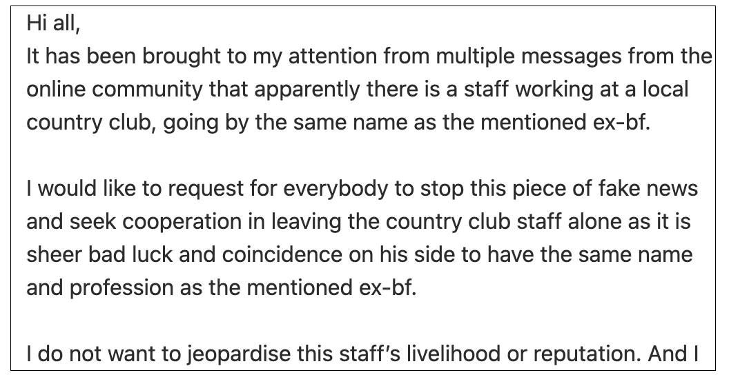 和男友分手後,她在新加坡二手網站上,做了這件事報複他