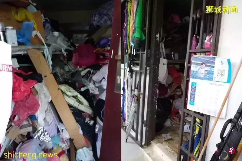 爆水管揭楼上是垃圾屋 堆满杂物维修员进不去