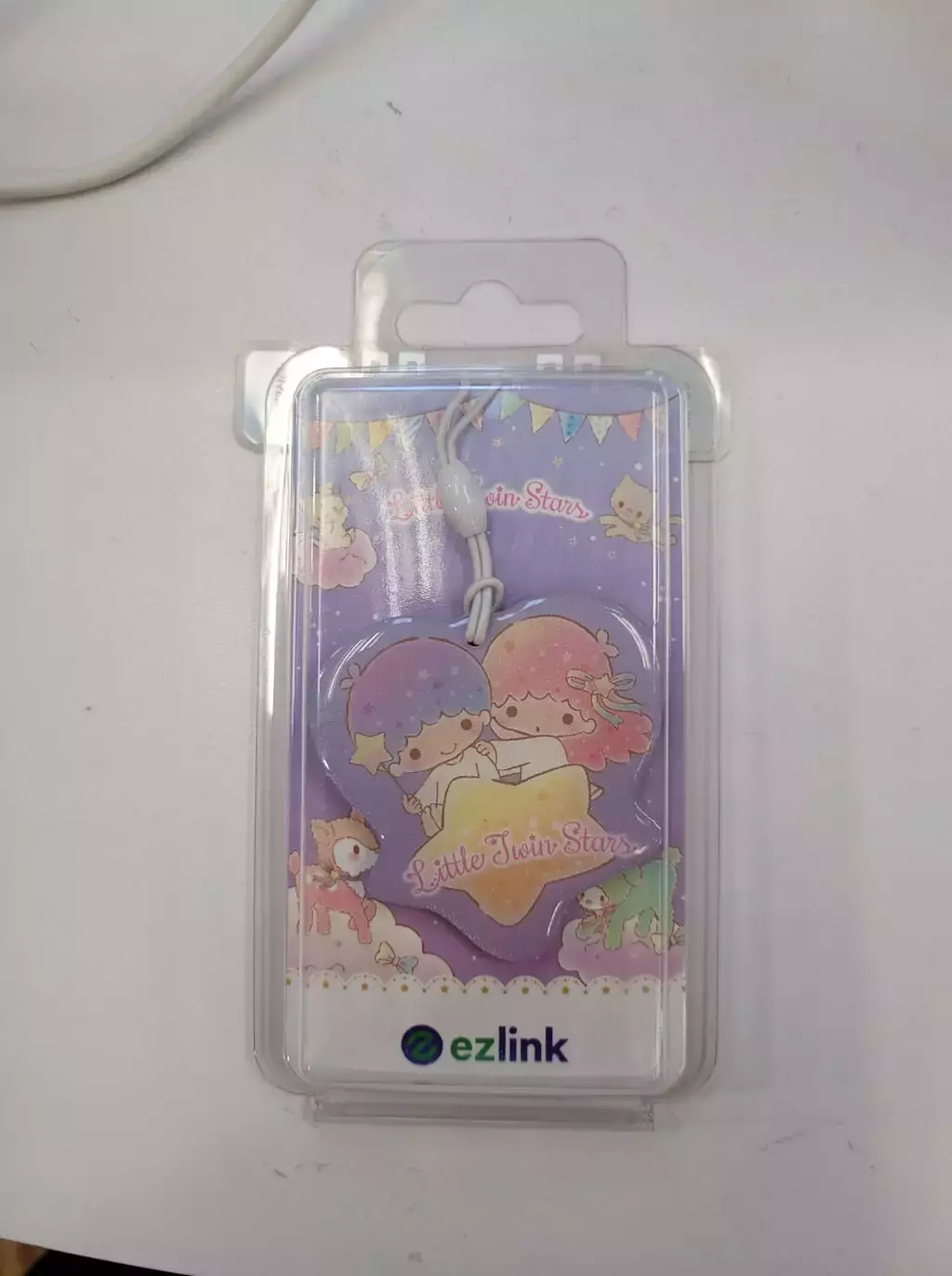 超可愛Little Twin Stars Ez Charm！刷卡時小星星還會亮哦✨