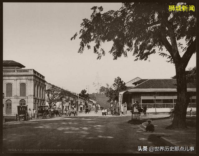 10张珍贵老照片:1890年新加坡的风土人情,你想穿越过去吗