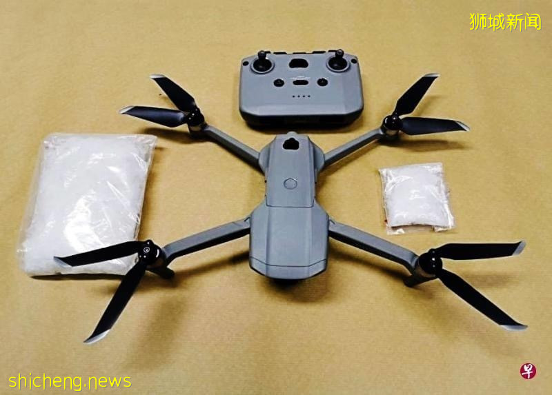 無人機新山運毒來獅城 · 警方肅毒局逮捕毒販 !