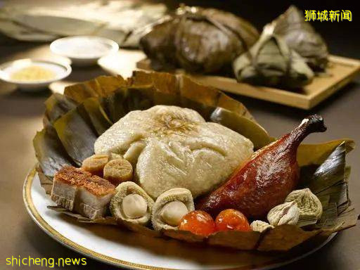 新加坡驚現香辣、燒鴨、牛頭、鮑魚、虎蝦粽！這個端午節不一樣