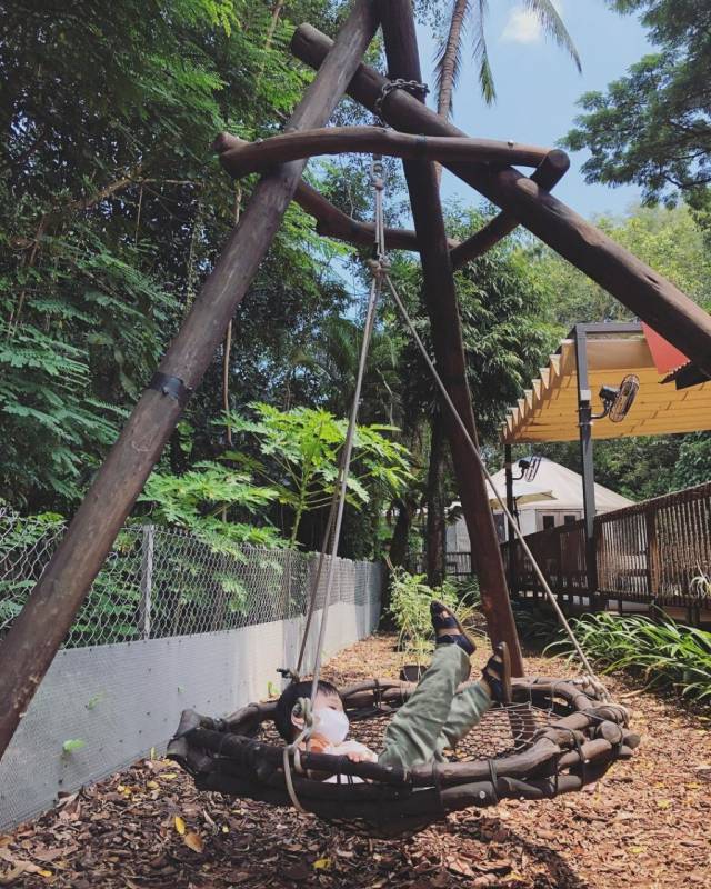新加坡最洋氣的親子餐廳!歐式大自然風The Pantry 🍂 巨型樹屋、木制秋千,大人也能耍一天