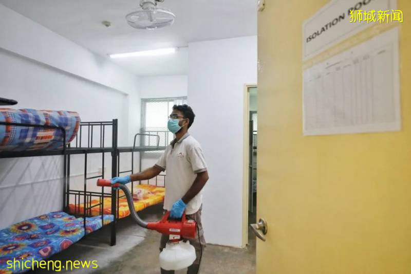 新加坡四座海上浮動宿舍目前有1500名客工入住,政府采取多項措施檢測客工身體狀況!