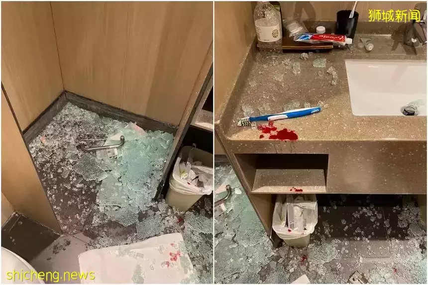 又一起！新加坡知名酒店玻璃门爆裂，生日派对变血腥事故