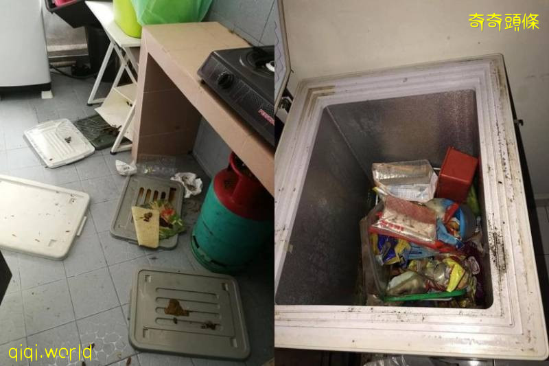 女教師管制令90天沒回家 屋子長成這樣了!