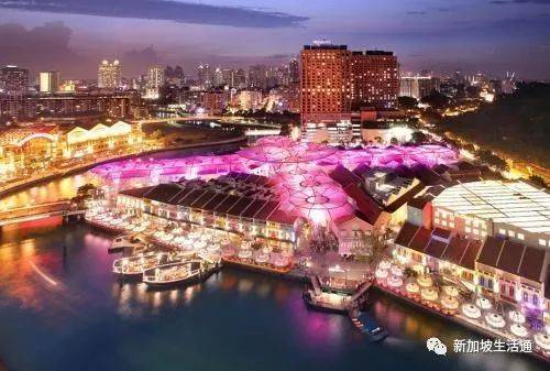 游客都爱去的新加坡克拉码头，真的是白天不懂夜的黑