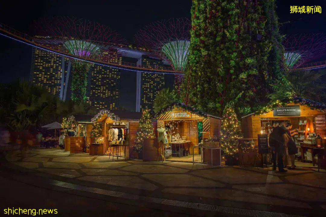 美輪美奂！新加坡聖誕仙境回歸，星光大道、熱帶雪、嘉年華